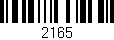 Código de barras (EAN, GTIN, SKU, ISBN): '2165'