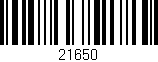 Código de barras (EAN, GTIN, SKU, ISBN): '21650'