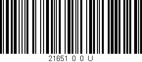 Código de barras (EAN, GTIN, SKU, ISBN): '21651_0_0_U'