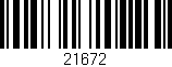 Código de barras (EAN, GTIN, SKU, ISBN): '21672'