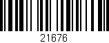 Código de barras (EAN, GTIN, SKU, ISBN): '21676'