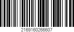 Código de barras (EAN, GTIN, SKU, ISBN): '2169160266607'