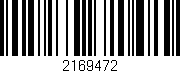 Código de barras (EAN, GTIN, SKU, ISBN): '2169472'