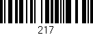 Código de barras (EAN, GTIN, SKU, ISBN): '217'
