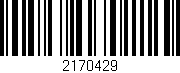 Código de barras (EAN, GTIN, SKU, ISBN): '2170429'