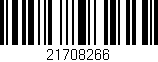 Código de barras (EAN, GTIN, SKU, ISBN): '21708266'