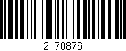 Código de barras (EAN, GTIN, SKU, ISBN): '2170876'