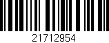 Código de barras (EAN, GTIN, SKU, ISBN): '21712954'