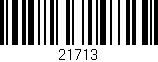 Código de barras (EAN, GTIN, SKU, ISBN): '21713'