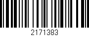 Código de barras (EAN, GTIN, SKU, ISBN): '2171383'
