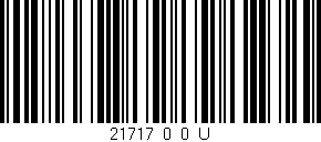Código de barras (EAN, GTIN, SKU, ISBN): '21717_0_0_U'