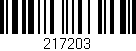 Código de barras (EAN, GTIN, SKU, ISBN): '217203'