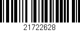 Código de barras (EAN, GTIN, SKU, ISBN): '21722628'
