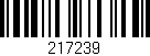 Código de barras (EAN, GTIN, SKU, ISBN): '217239'