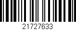 Código de barras (EAN, GTIN, SKU, ISBN): '21727633'