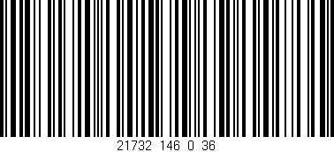 Código de barras (EAN, GTIN, SKU, ISBN): '21732_146_0_36'