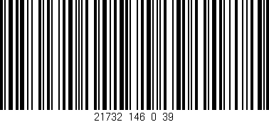 Código de barras (EAN, GTIN, SKU, ISBN): '21732_146_0_39'
