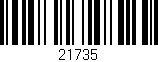 Código de barras (EAN, GTIN, SKU, ISBN): '21735'