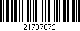 Código de barras (EAN, GTIN, SKU, ISBN): '21737072'
