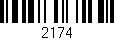 Código de barras (EAN, GTIN, SKU, ISBN): '2174'