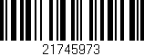 Código de barras (EAN, GTIN, SKU, ISBN): '21745973'