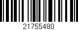 Código de barras (EAN, GTIN, SKU, ISBN): '21755480'