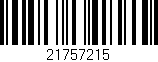 Código de barras (EAN, GTIN, SKU, ISBN): '21757215'