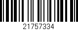 Código de barras (EAN, GTIN, SKU, ISBN): '21757334'