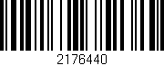 Código de barras (EAN, GTIN, SKU, ISBN): '2176440'