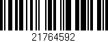 Código de barras (EAN, GTIN, SKU, ISBN): '21764592'