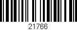 Código de barras (EAN, GTIN, SKU, ISBN): '21766'