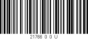 Código de barras (EAN, GTIN, SKU, ISBN): '21766_0_0_U'