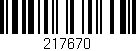 Código de barras (EAN, GTIN, SKU, ISBN): '217670'