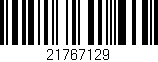 Código de barras (EAN, GTIN, SKU, ISBN): '21767129'