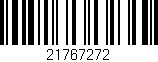 Código de barras (EAN, GTIN, SKU, ISBN): '21767272'