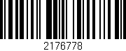Código de barras (EAN, GTIN, SKU, ISBN): '2176778'