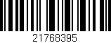 Código de barras (EAN, GTIN, SKU, ISBN): '21768395'