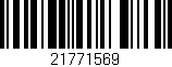 Código de barras (EAN, GTIN, SKU, ISBN): '21771569'