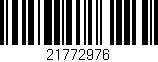 Código de barras (EAN, GTIN, SKU, ISBN): '21772976'