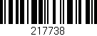 Código de barras (EAN, GTIN, SKU, ISBN): '217738'
