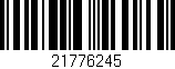 Código de barras (EAN, GTIN, SKU, ISBN): '21776245'