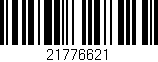 Código de barras (EAN, GTIN, SKU, ISBN): '21776621'