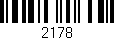 Código de barras (EAN, GTIN, SKU, ISBN): '2178'