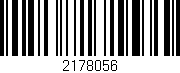 Código de barras (EAN, GTIN, SKU, ISBN): '2178056'