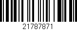Código de barras (EAN, GTIN, SKU, ISBN): '21787871'