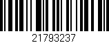 Código de barras (EAN, GTIN, SKU, ISBN): '21793237'