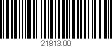 Código de barras (EAN, GTIN, SKU, ISBN): '21813.00'