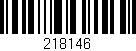 Código de barras (EAN, GTIN, SKU, ISBN): '218146'