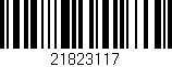 Código de barras (EAN, GTIN, SKU, ISBN): '21823117'