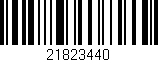 Código de barras (EAN, GTIN, SKU, ISBN): '21823440'